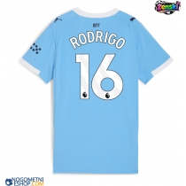 Ženski Nogometni dresi Manchester City Rodri Hernandez #16 Domači 2025-26 Kratek Rokav